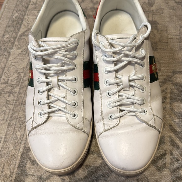 Gucci Ace Sneakers with Bee Embroidery - Picture 13 of 15